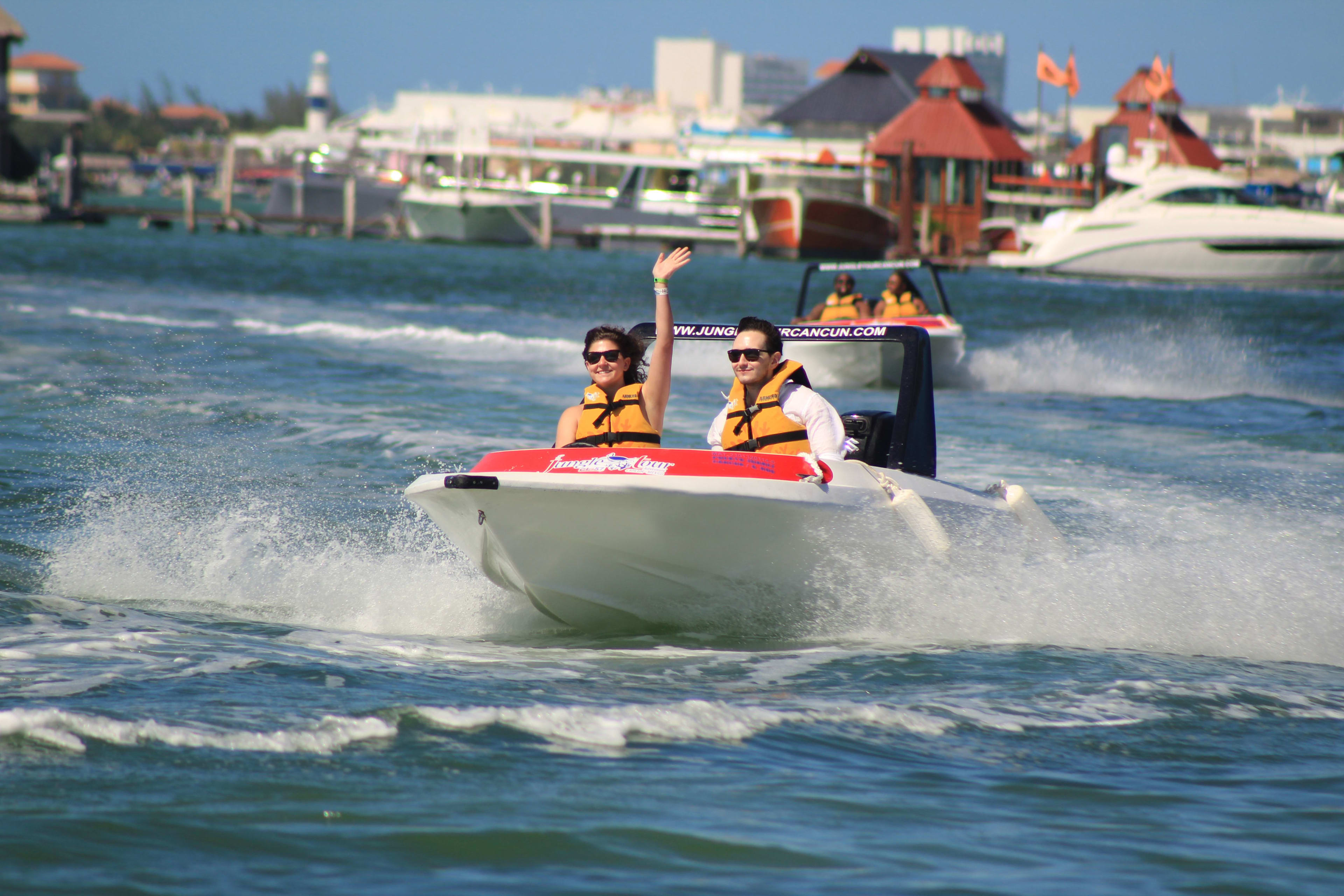 Cancun Speedboat Jungle Tour
